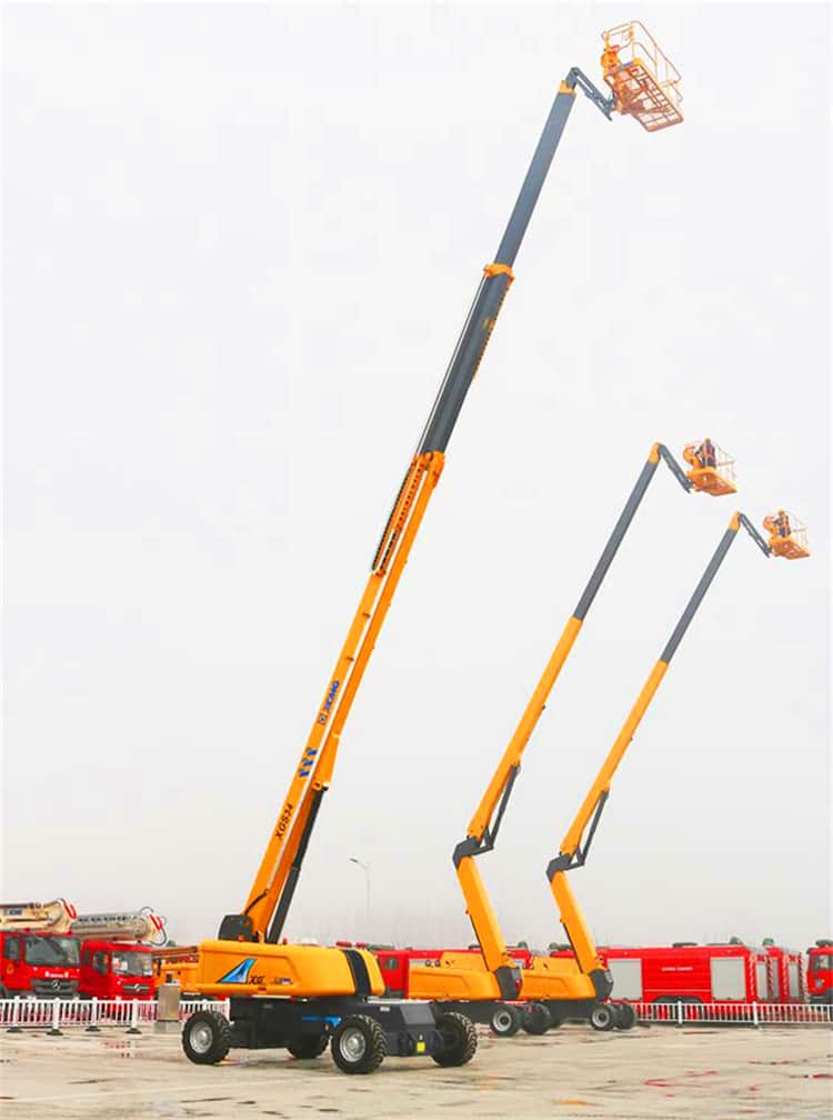 XCMG new self-propelled mobile elevating work platform XGS43 China telescopic boom lifts price